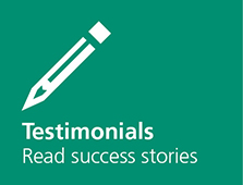 Testimonials, read the success stories